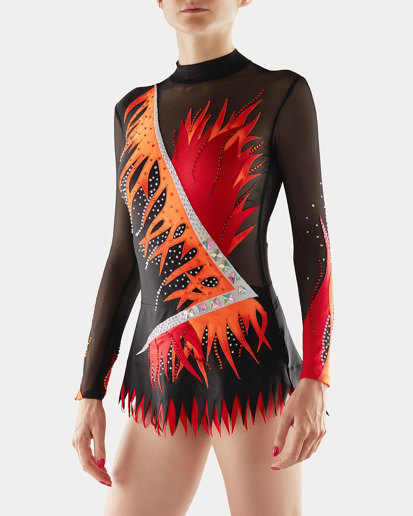 Flame Rhythmic Gymnastics Leotard № 254