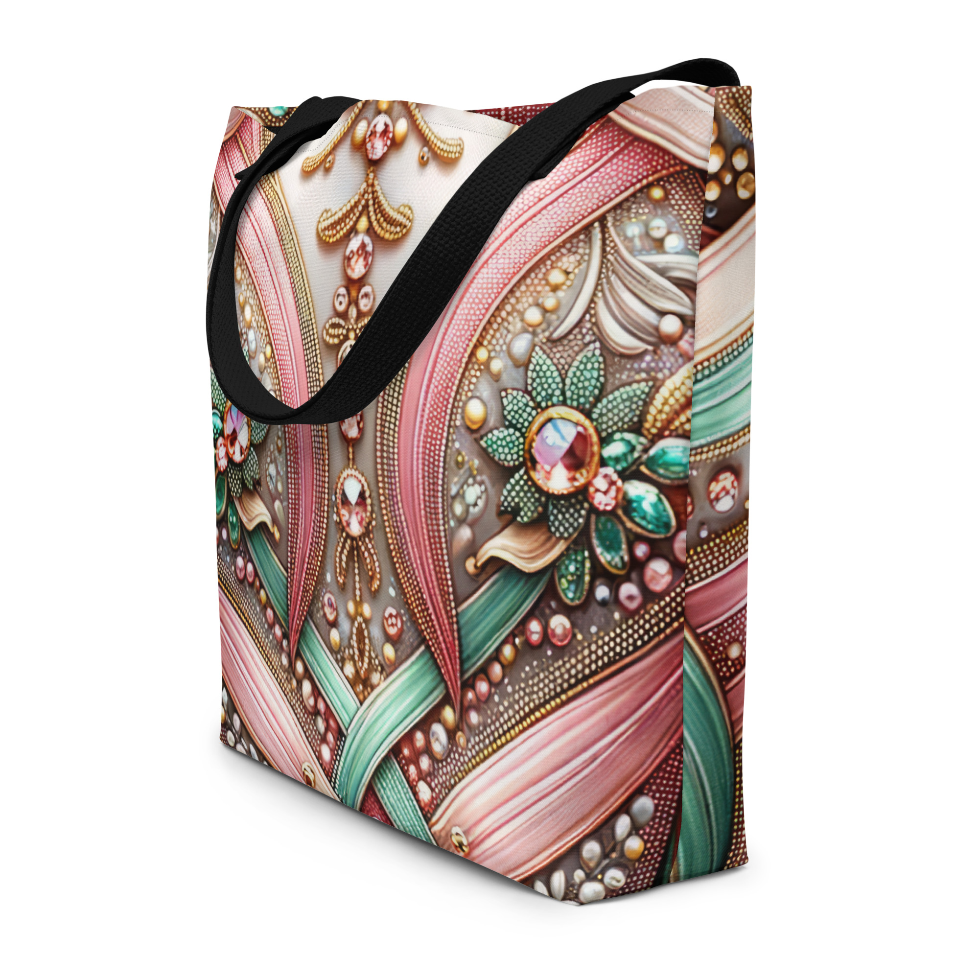 Spacious gym bag for storing gymnastics essentials