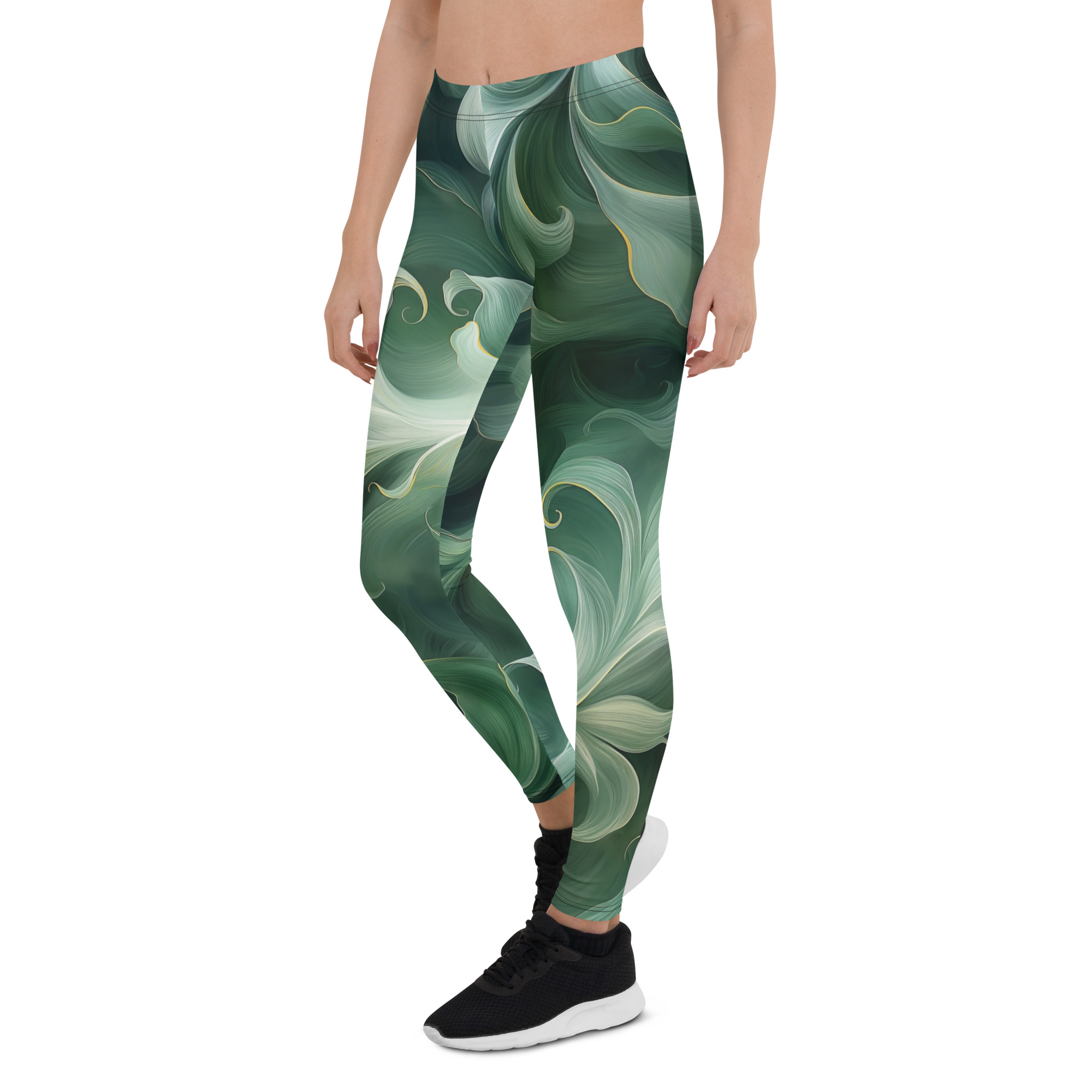 Durable and stretchy fitness leggings