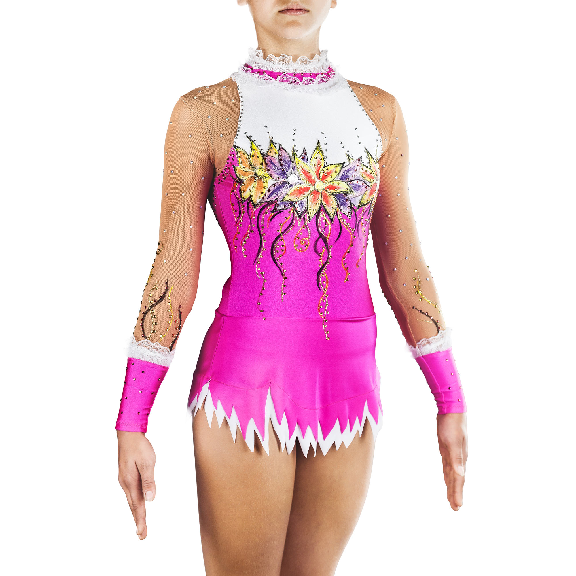 Rhythmic Gymnastics Leotard № 145 could be sewn as Dress Rhythmic Gymnastics