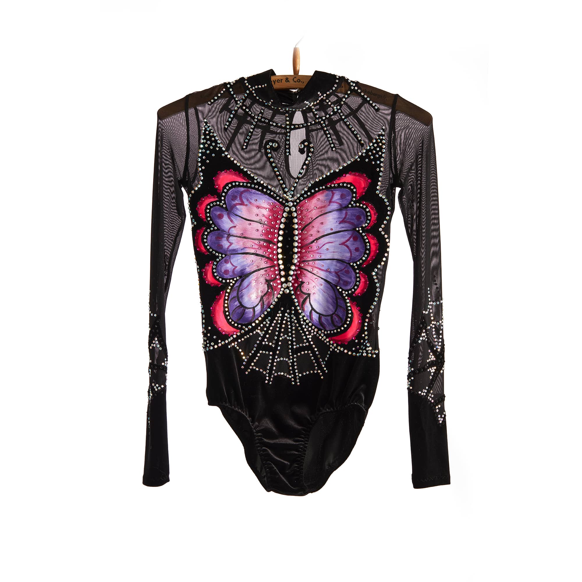 Ready New Butterfly Acrobatic Gymnastics Leotard № 219