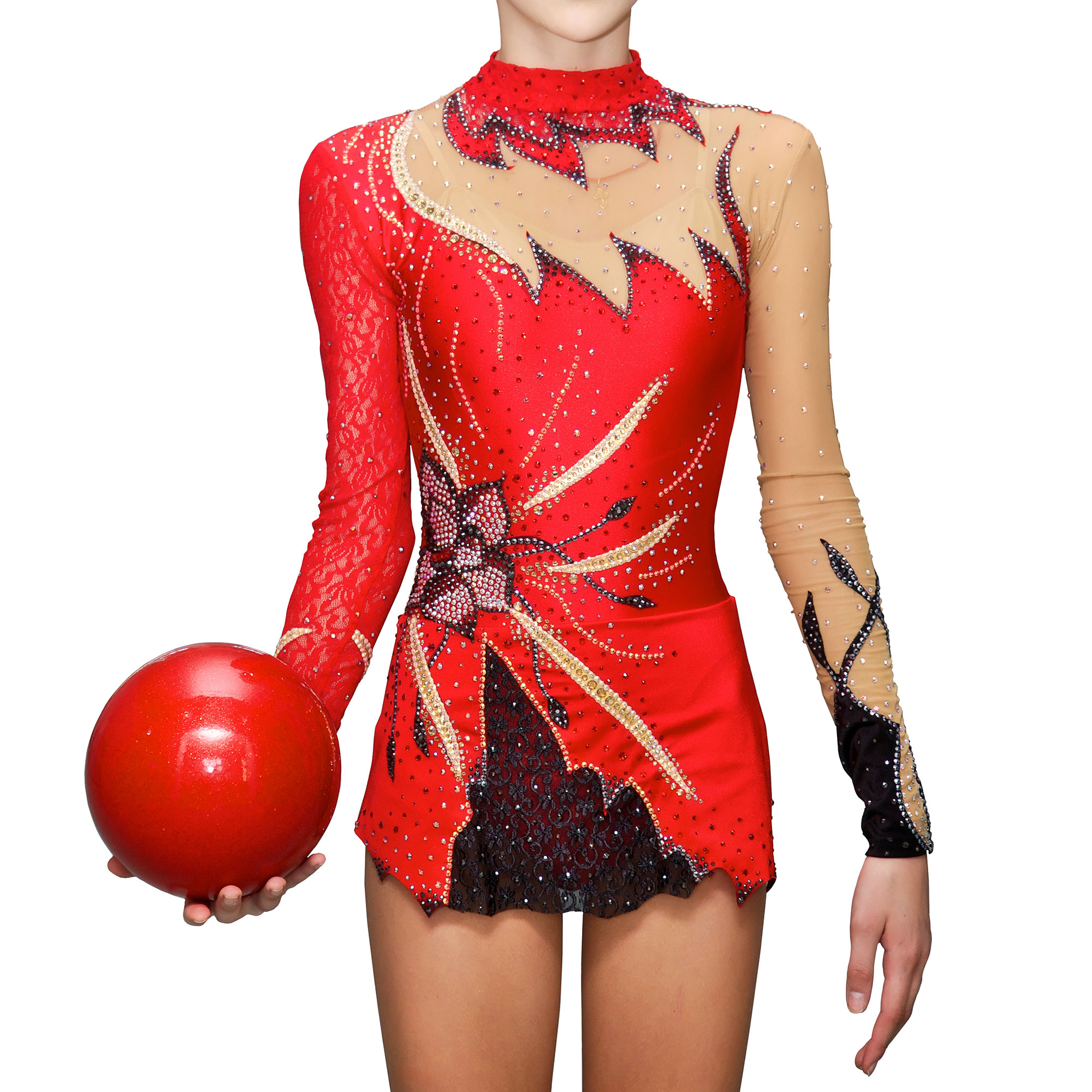 Rhythmic Gymnastics Leotard № 27 could be sewn as Dress Rhythmic Gymnastics