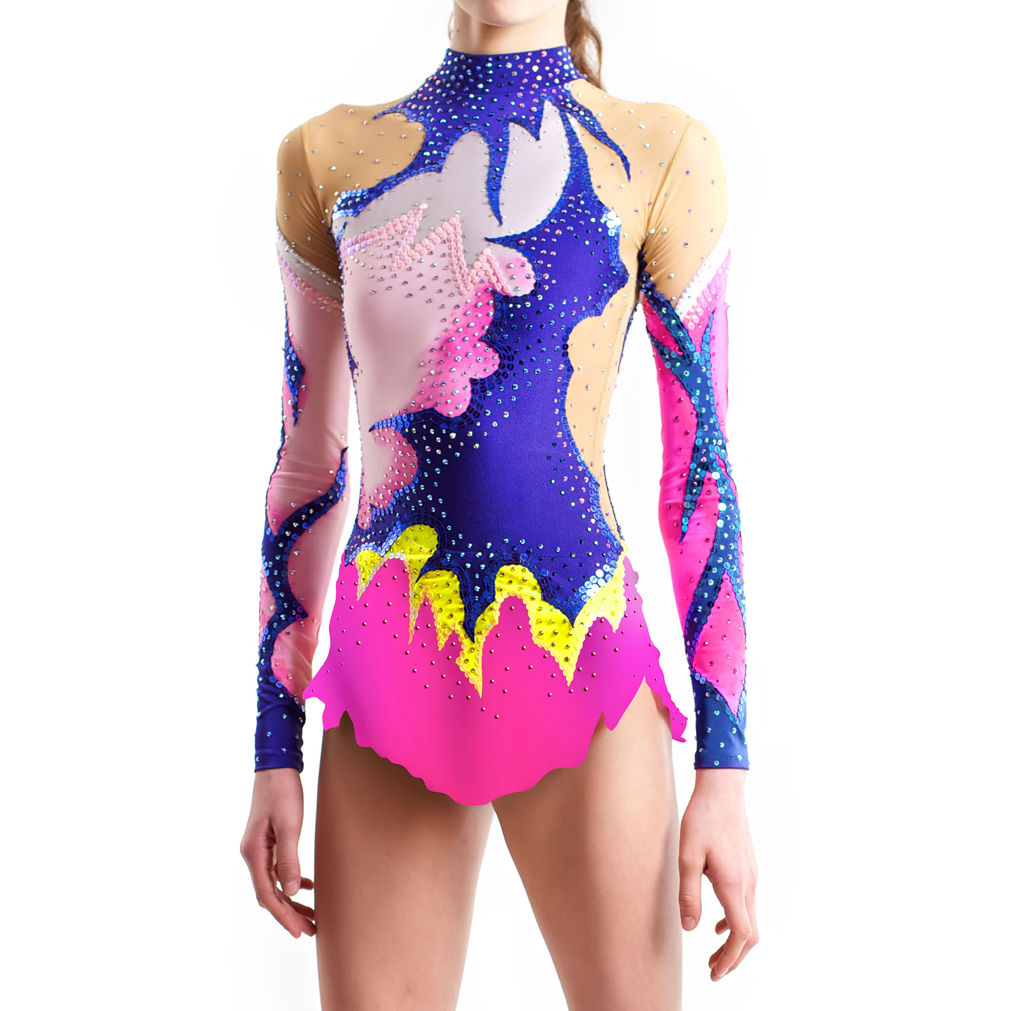 Rhythmic Gymnastics Leotard № 39 could be sewn as Rhythmic Gymnastics Dress