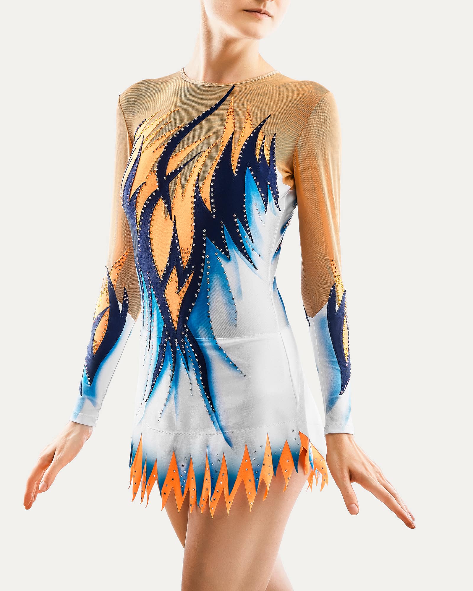 Rhythmic Gymnastics Leotard № 187
